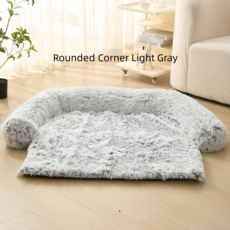 Transform Your Dog's Comfort with Our Plush Winter Sofa Cushion